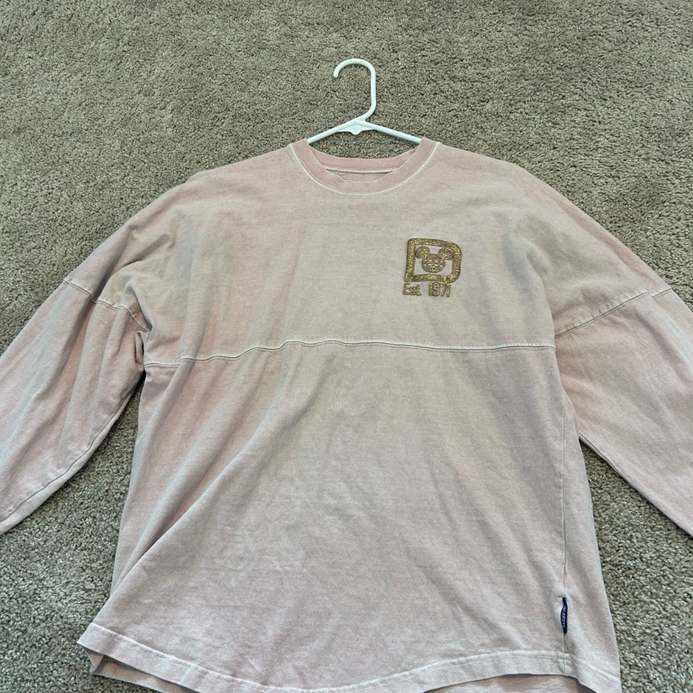 Disney rose gold spirit jersey